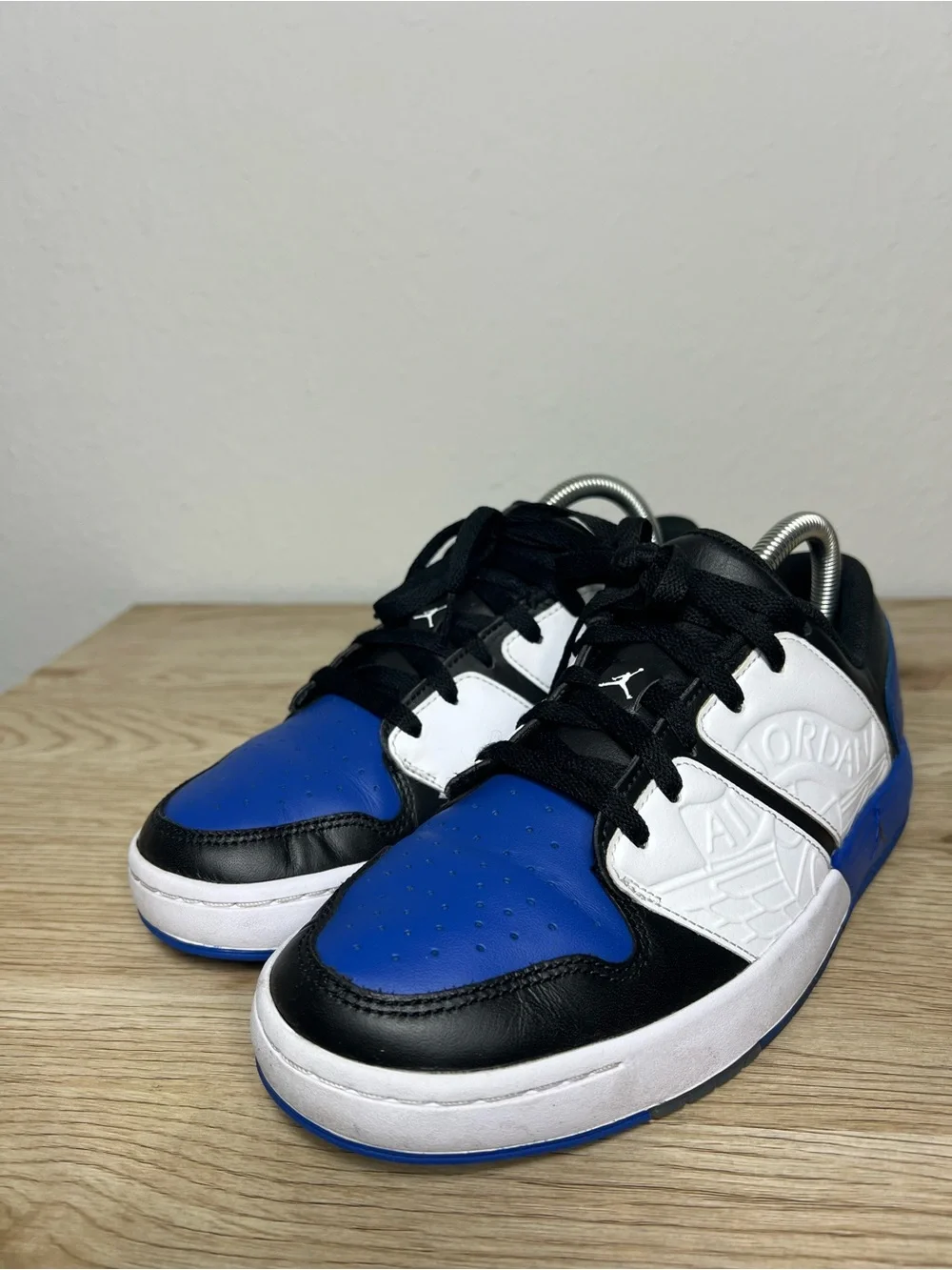Jordan Nu Retro 1 Low “Sport Royal” Black Blue White 7